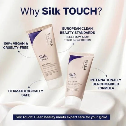 Silk Touch 3 in 1 Moisturizer, Primer And Sunscreen For All Skin Type