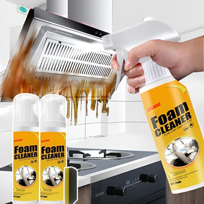 German ™ Formula  Foam Cleaner  650ML Big size - Bundle Pack of 4 Item (Multi-purpose Furniture, Sofa, Special Kitchen)